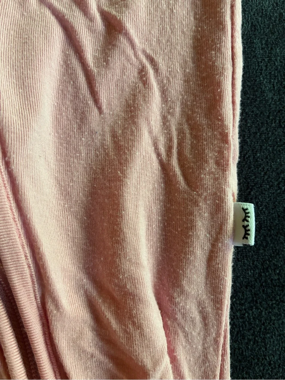 Little Sleepies Solid Bubblegum Pink Convertible Romper Sleeper Bamboo 0-3 Month